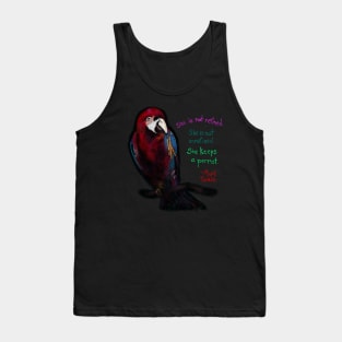 A parrot lady Tank Top